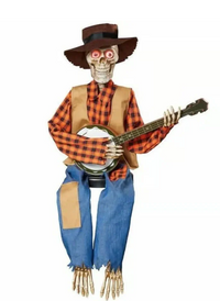 🔥Halloween Pre Sale 49% OFF – 💀Funny Animated Dueling Banjo Skeletons